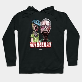 Zombie Bike Couple Hoodie